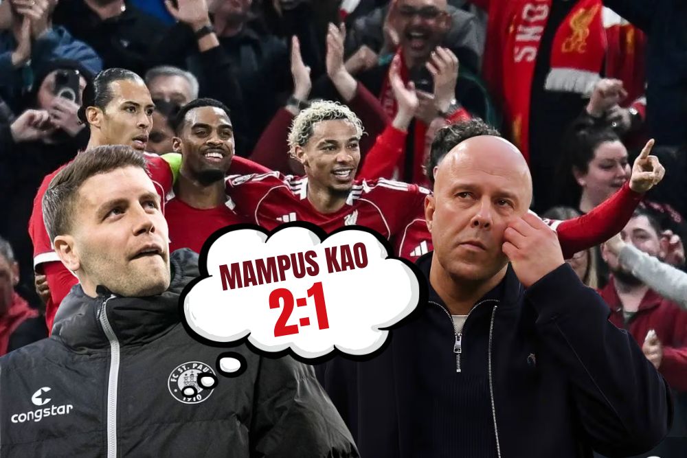 Bikin Malu! Liverpool Dibantai Brighton 2-1 di Amex Stadium